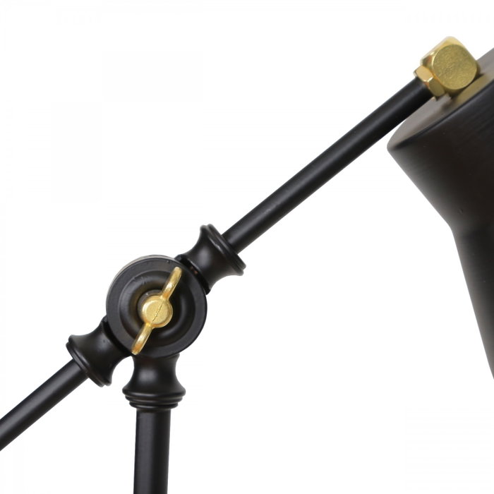 Opviq AYD-2778 Lámpara de Mesa Negra
